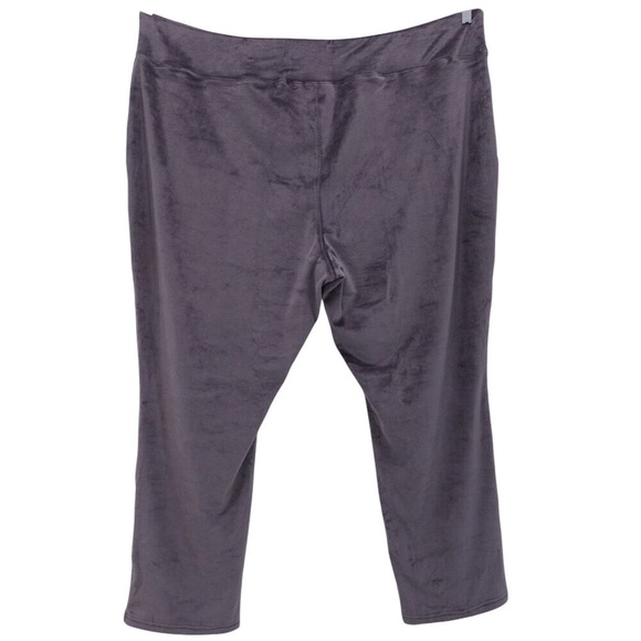 NWT Belle by Kim Gravel Belleour Slim-Leg Pants Sz 2X Graphite Knit Pull On - Picture 4 of 9